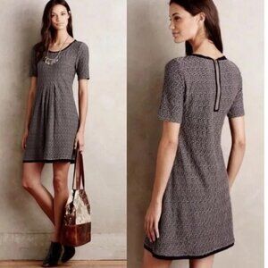Anthropologie Maeve Textured Dora Dress Jersey Knit - Women's XS